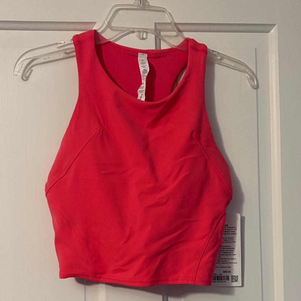 Lululemon Athletica Vibrant Red Tank Top